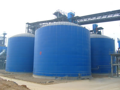 曲松水泥钢板库改造